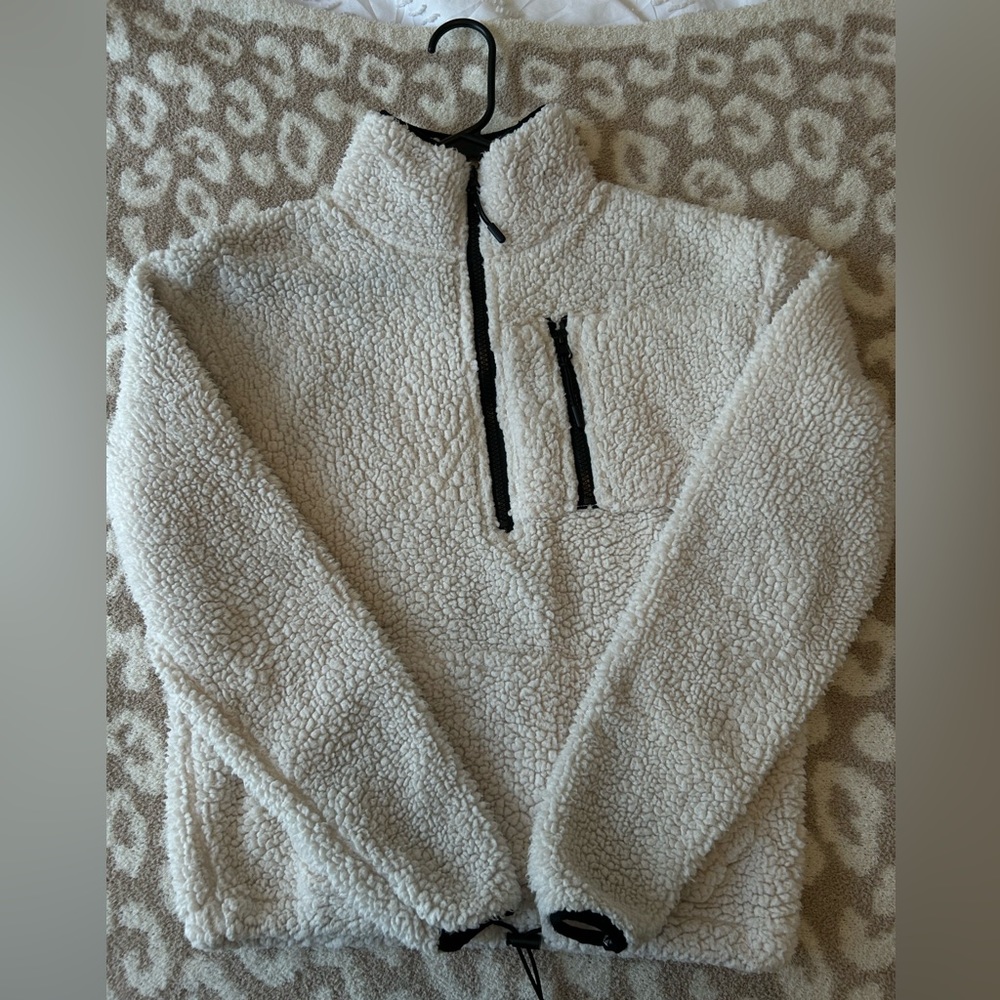 derek heart fuzzy jacket